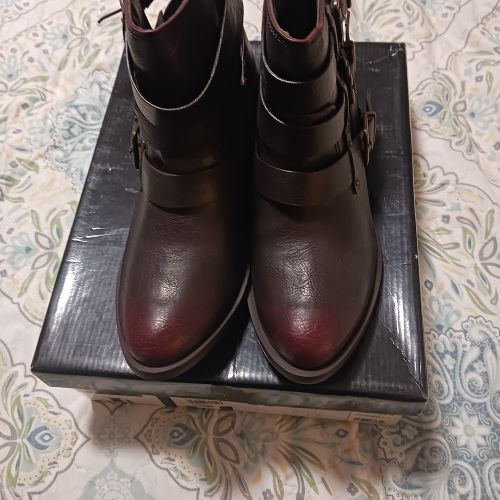 Womens Brown Leather Boots